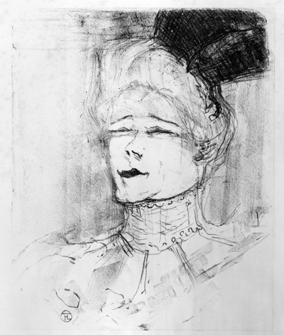 Jeanne Granier by Henri de Toulouse Lautrec